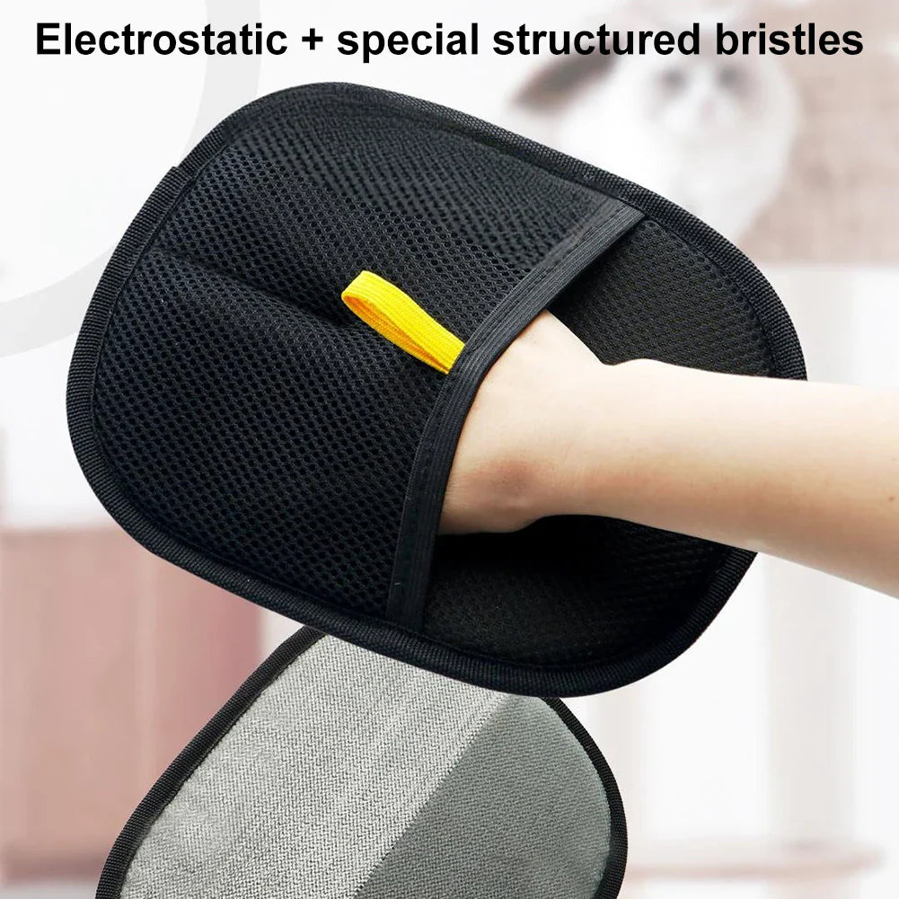1/2/3 pcs Pet Grooming Gloves Double Sided Pet Hair Remover