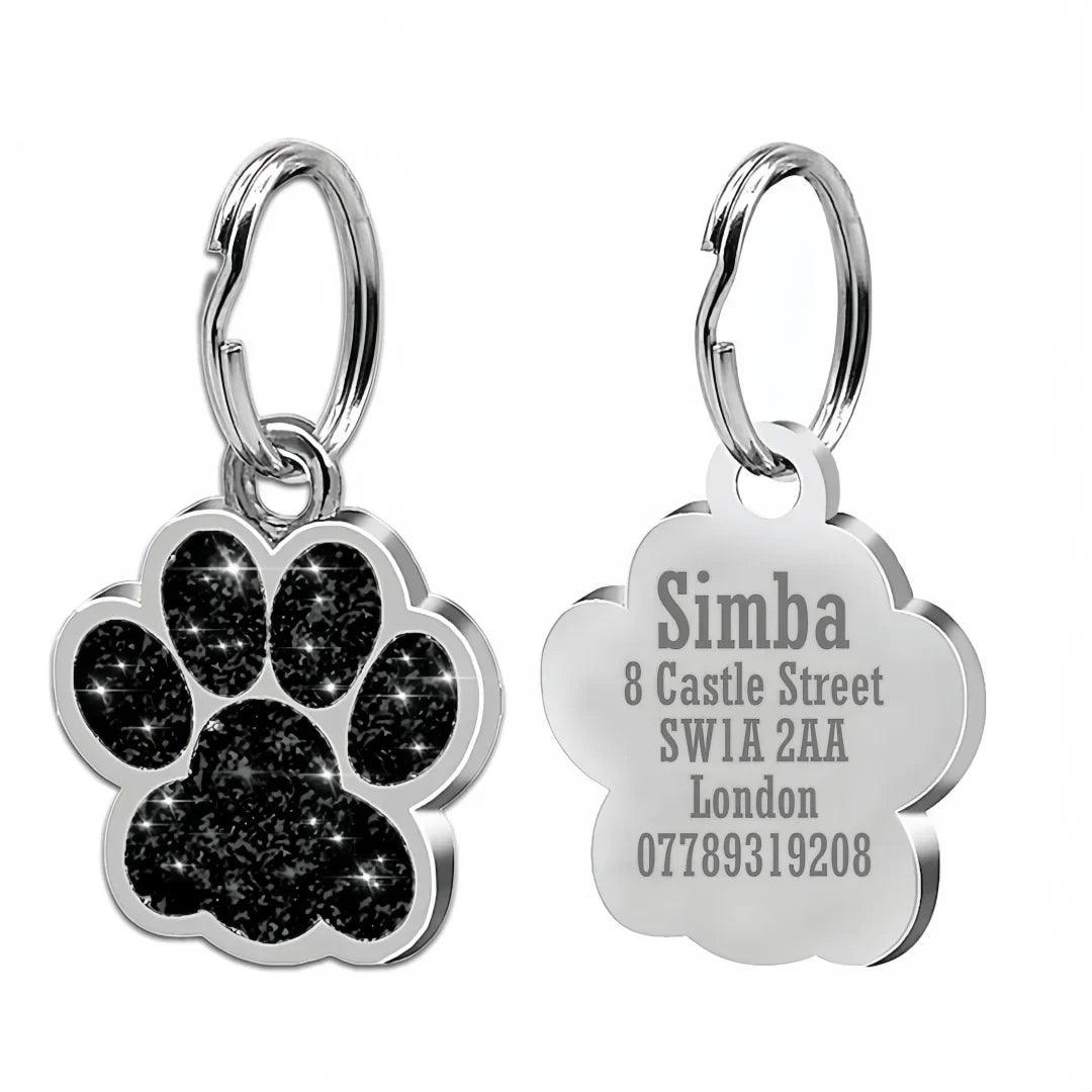 Free Personalized Dog Cat Tag