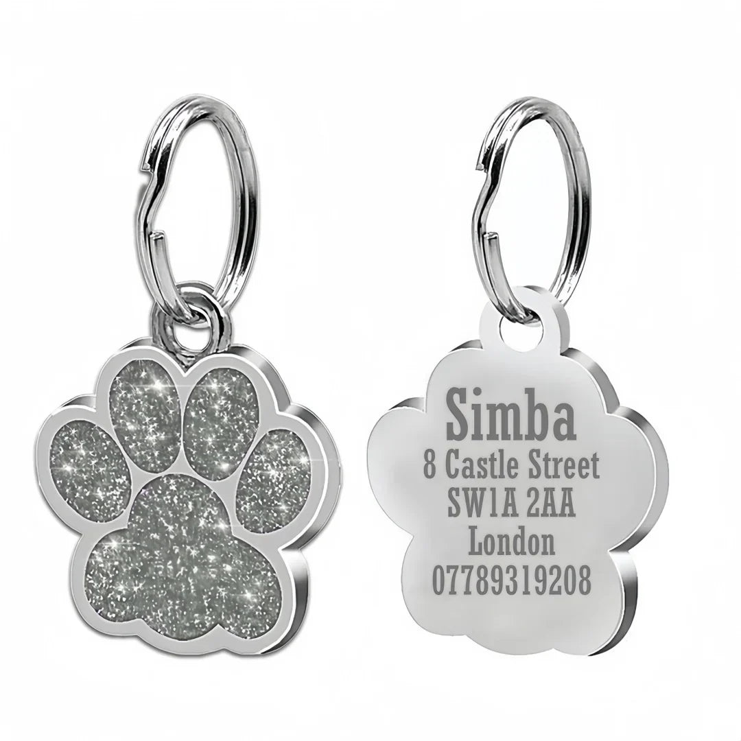 Free Personalized Dog Cat Tag