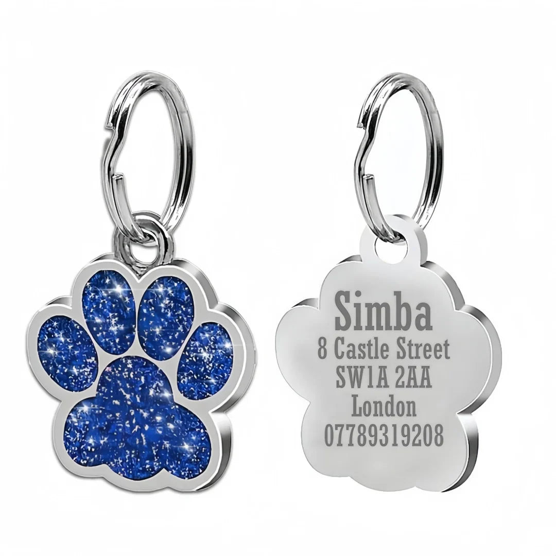 Free Personalized Dog Cat Tag