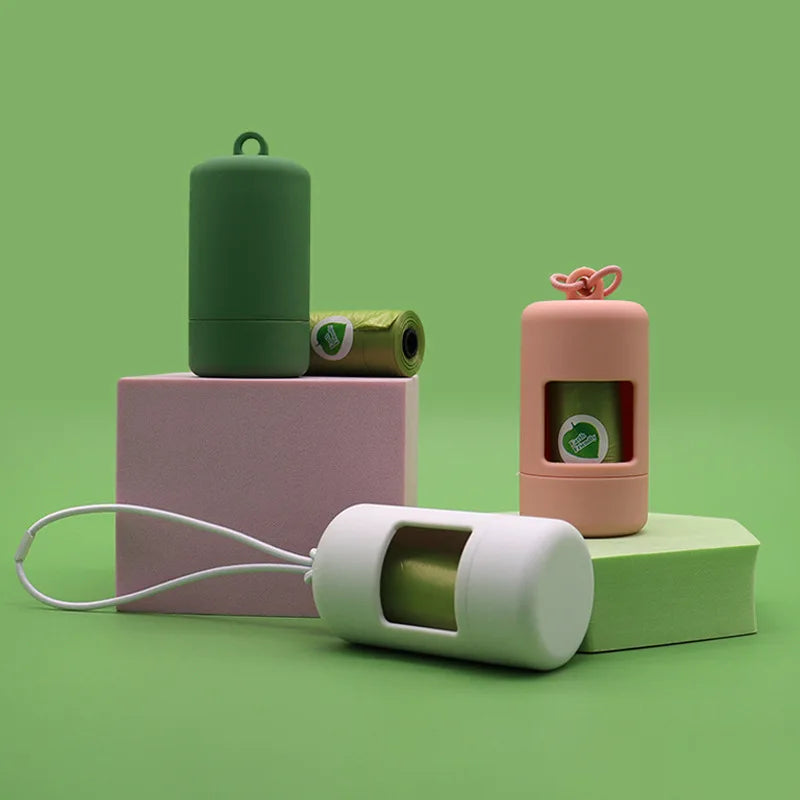Set Pet Waste Bag Dispenser
